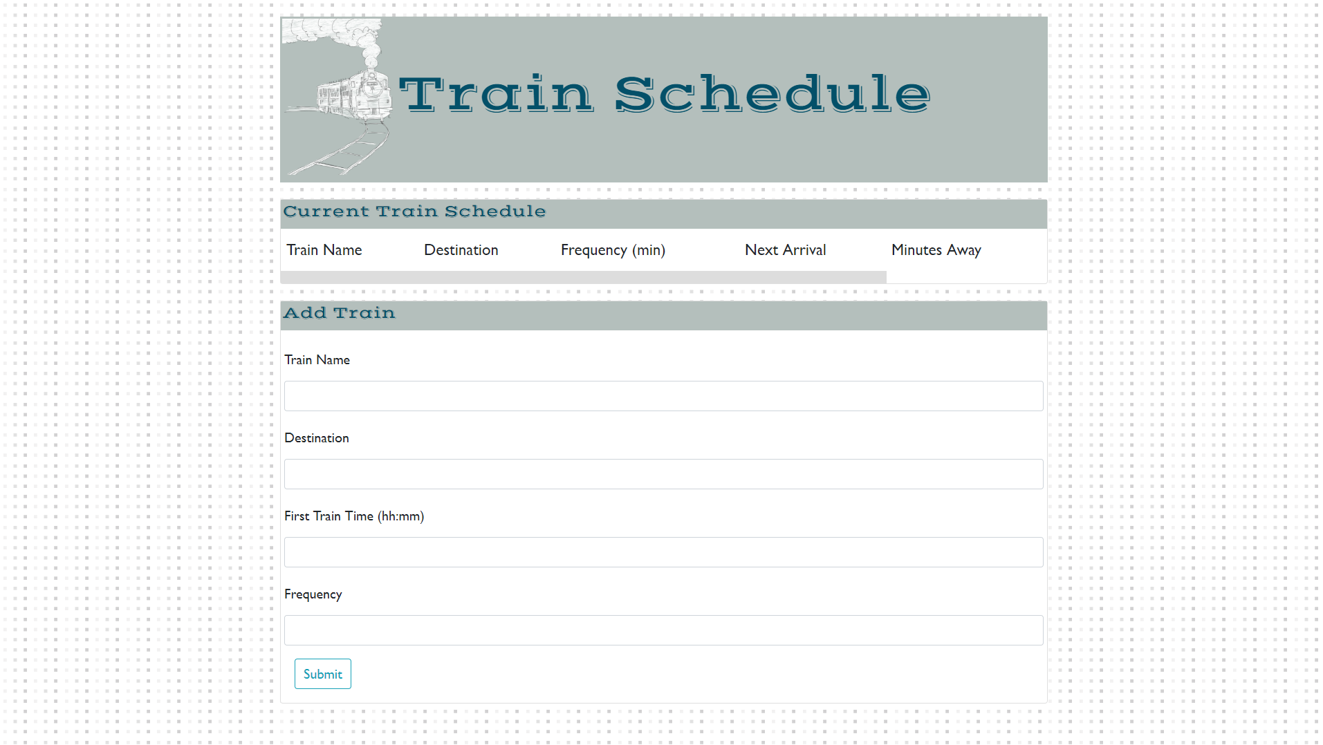 train-schedule